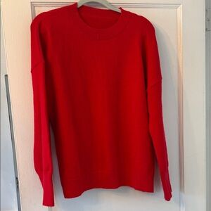 Commense Classic Red Crewneck Sweater  XL